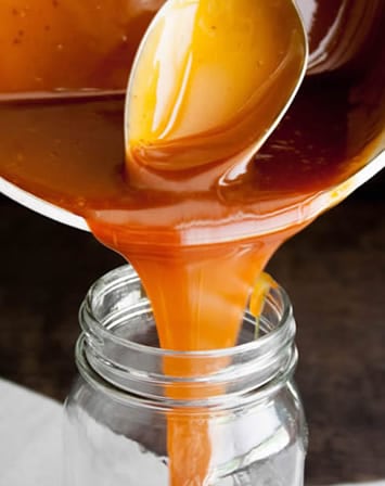 10 Minute Buttermilk Caramel Sauce Round 2. This rich, buttery caramel sauce comes together in minutes. Round 2 has been updated with step by step photos.