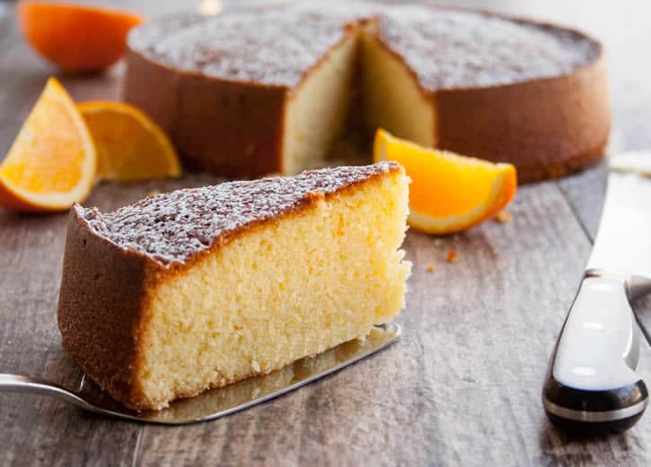 orange olive oil cake
