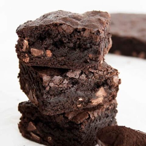 Black Cocoa Brownies