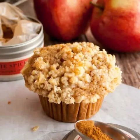 Dutch Apple Pie Muffins