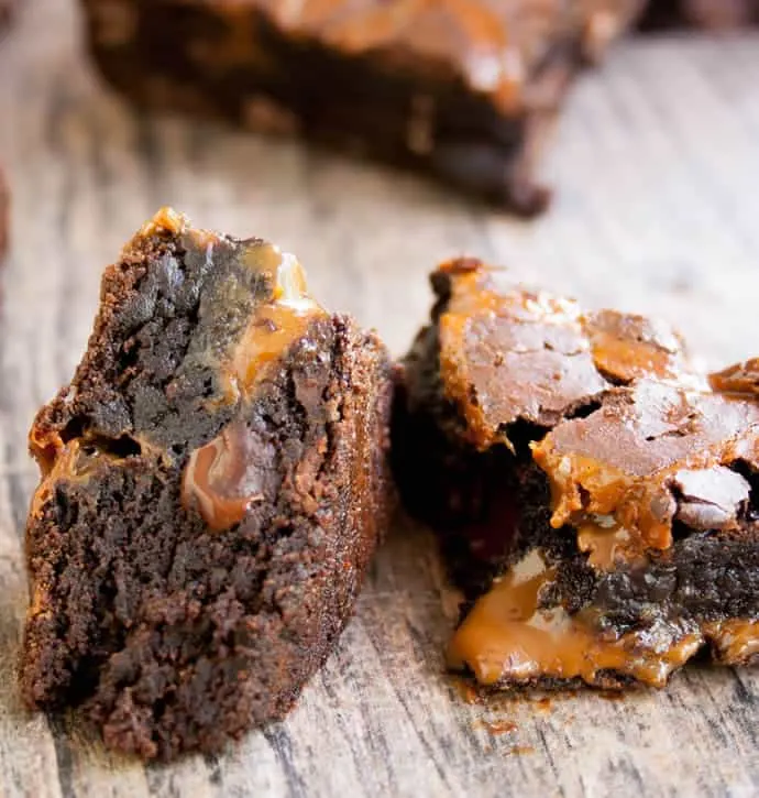 dulce de leche brownies-10