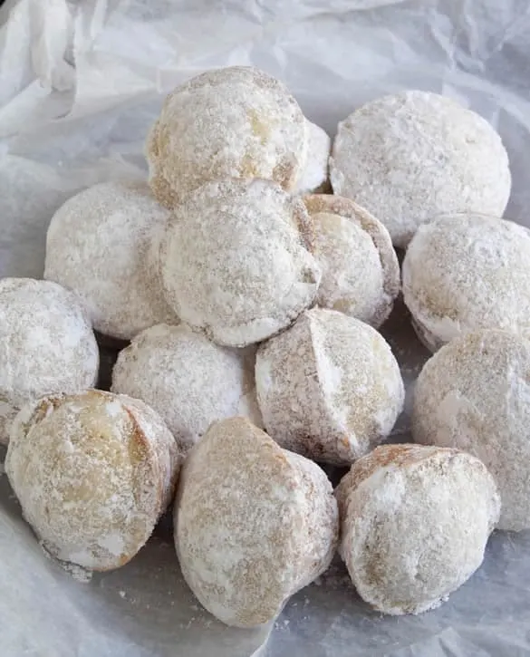 powdered sugar jelly doughnut muffins-4