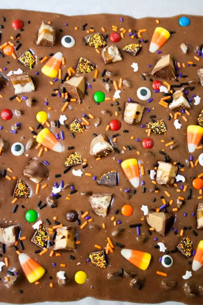 Halloween Brownie Bark-2