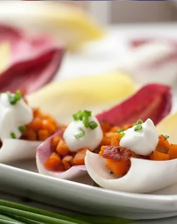 Endive-Spears-with-Sweet-Potato-Bacon-and-Chives-8