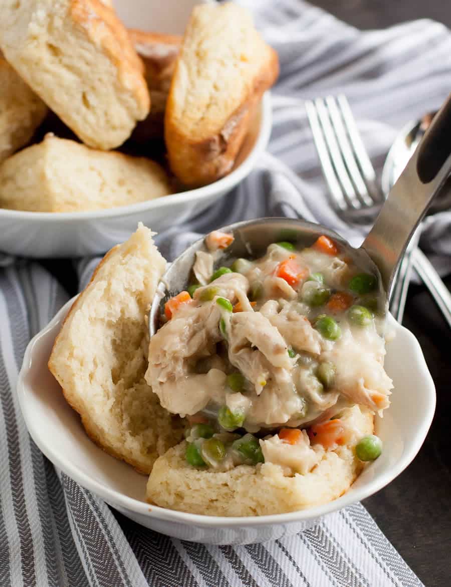 Creamy Chicken and Biscuits-7