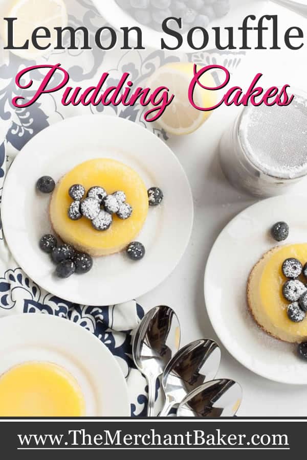 Lemon Souffle Pudding Cakes