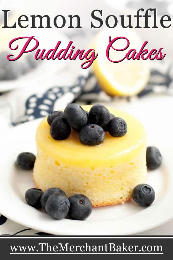 Lemon Souffle Pudding Cakes