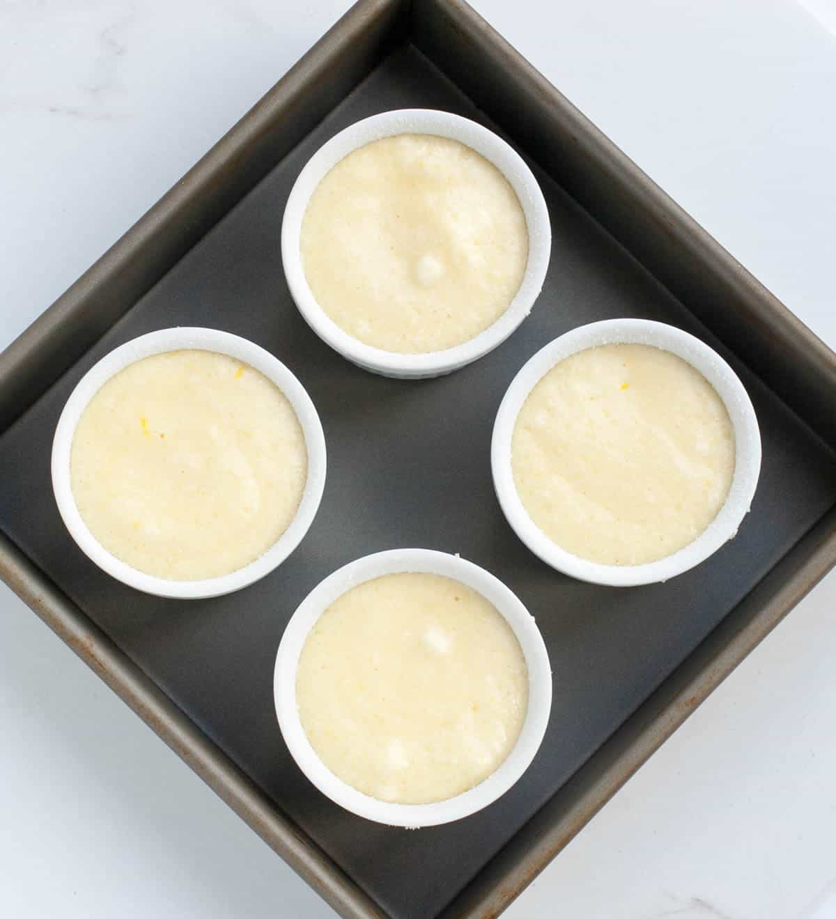 Lemon Souffle Pudding Cakes 6