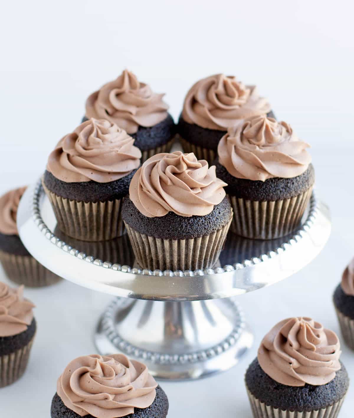 Dark Chocolate Cupcakes 17