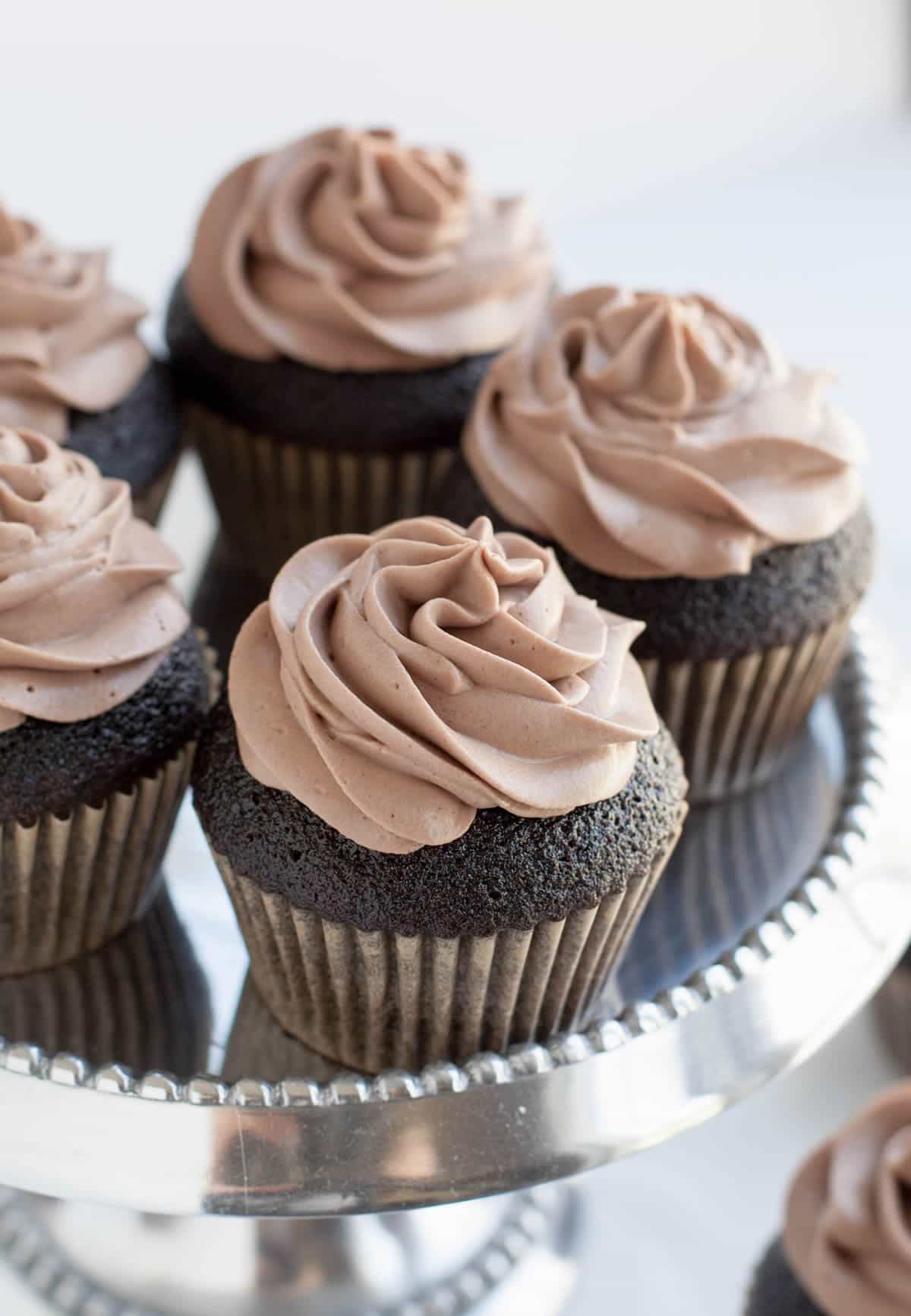 Dark Chocolate Cupcakes 19