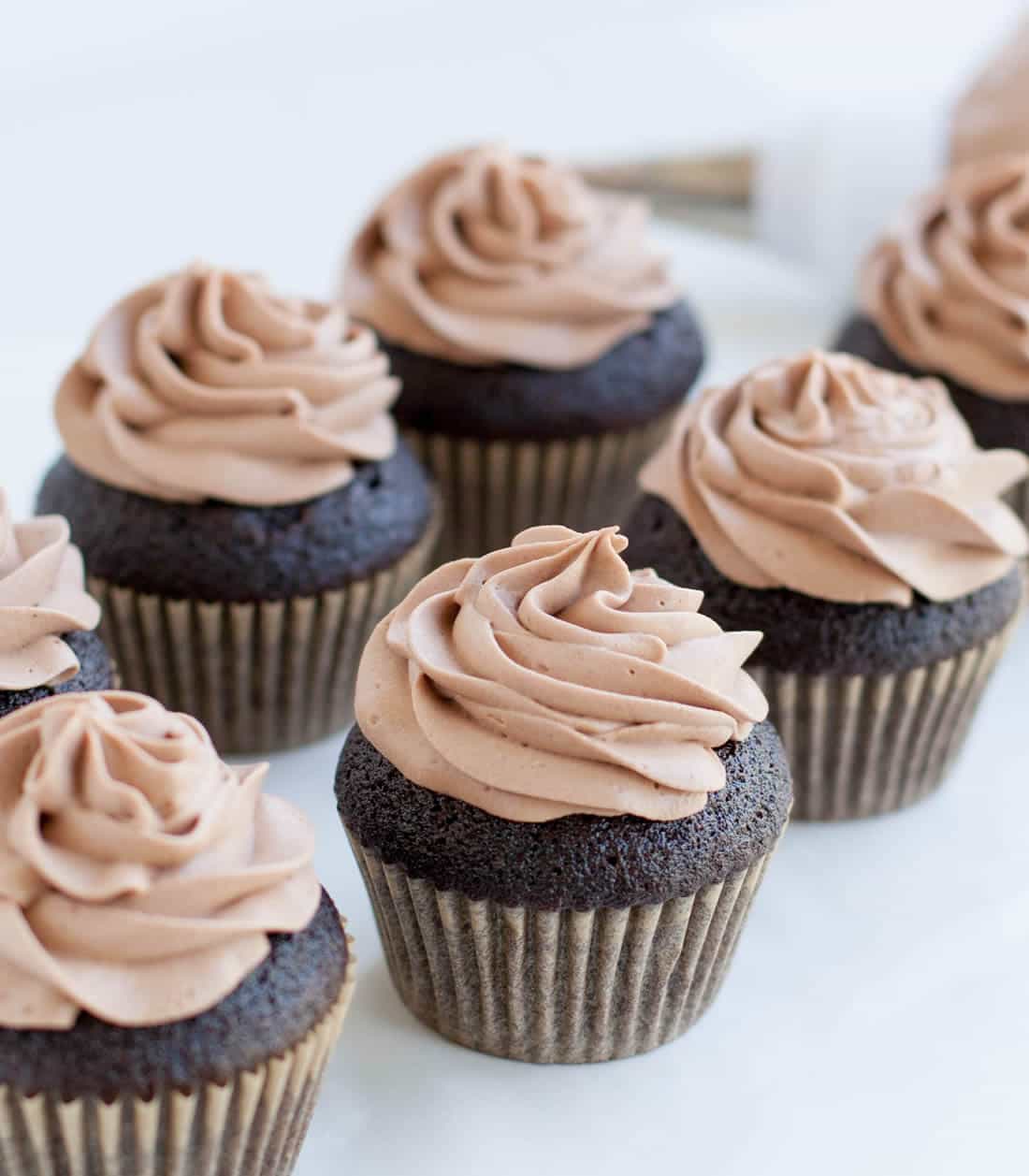 Dark Chocolate Cupcakes 8