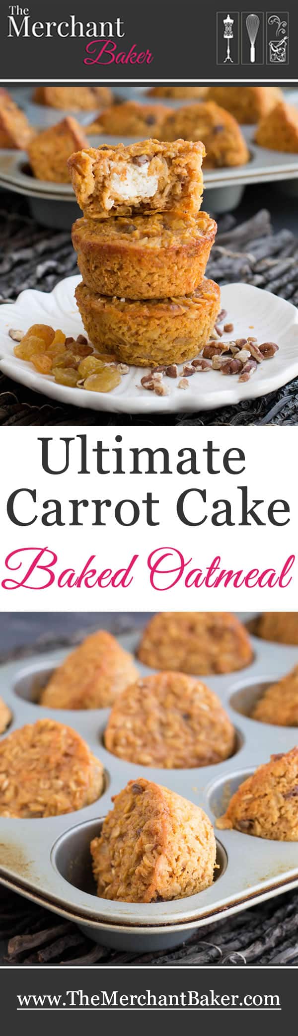 Ultimate Carrot Cake Baked Oatmeal