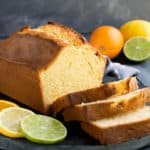 Triple Citrus Pound Cake. Fresh orange, lemon and lime brighten this cake. Sour cream provides richness. Delicious plain or as a base for other desserts.