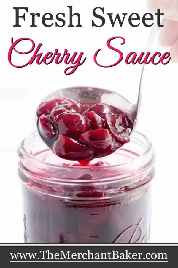 Fresh Sweet Cherry Sauce