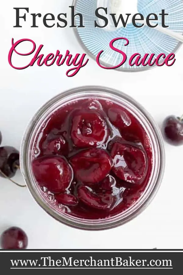 Fresh Sweet Cherry Sauce