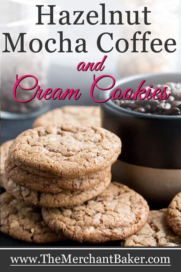 Hazelnut Mocha Coffee and Cream Cookies