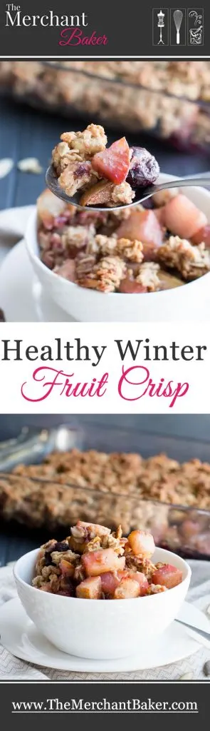Healthy Winter Fruit Crisp