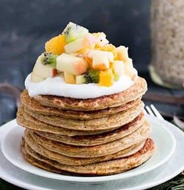 Oatmeal Cottage Cheese Protein Pancakes The Merchant Baker