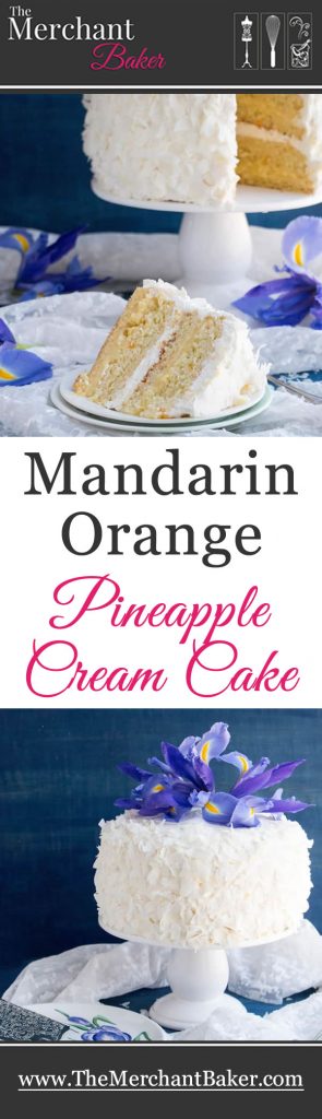 Mandarin Orange Pineapple Cream Cake
