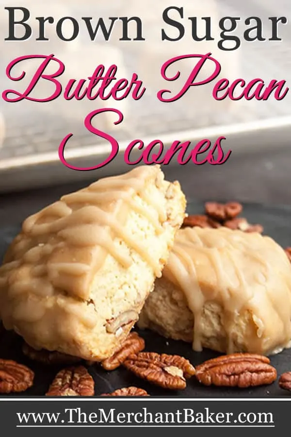 Brown Sugar Butter Pecan Scones