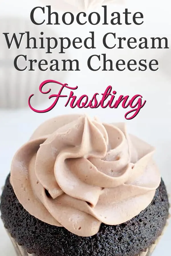 Chocolate Whipped Cream Cream Cheese Frosting