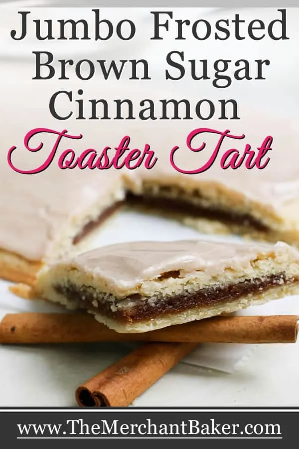 Jumbo Frosted Brown Sugar Cinnamon Toaster Tart
